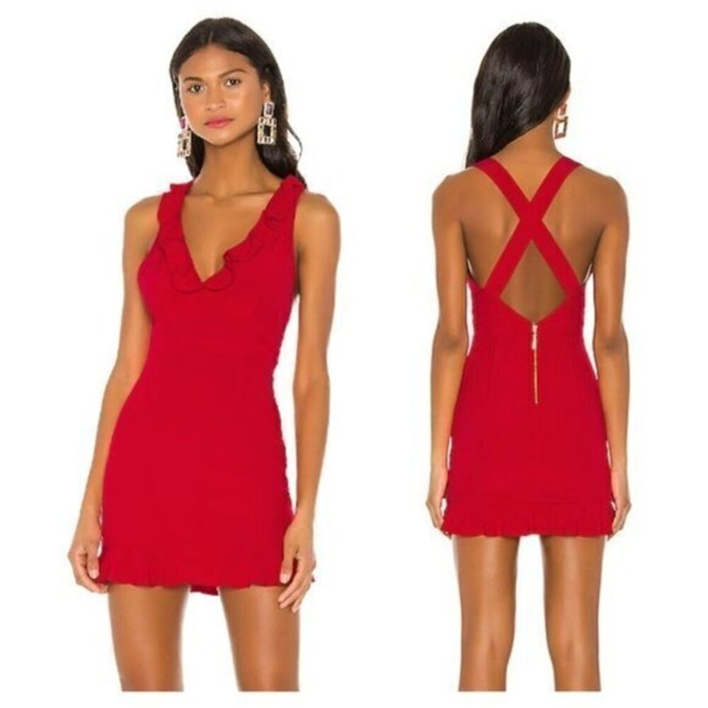 NBD x Naven Maya Dress - True Red